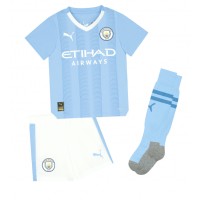 Camiseta Manchester City Mateo Kovacic #8 Primera Equipación Replica 2023-24 para niños mangas cortas (+ Pantalones cortos)